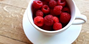 Cup of Anti-Inflammatory Diet Raspberries